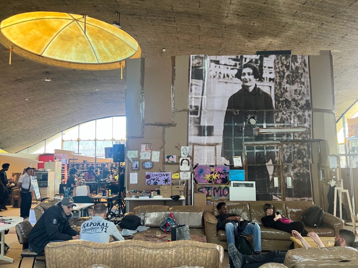 © Thomas Hirschhorn Pavillon Simone Weil Genève 2026 Pavillon Sicli