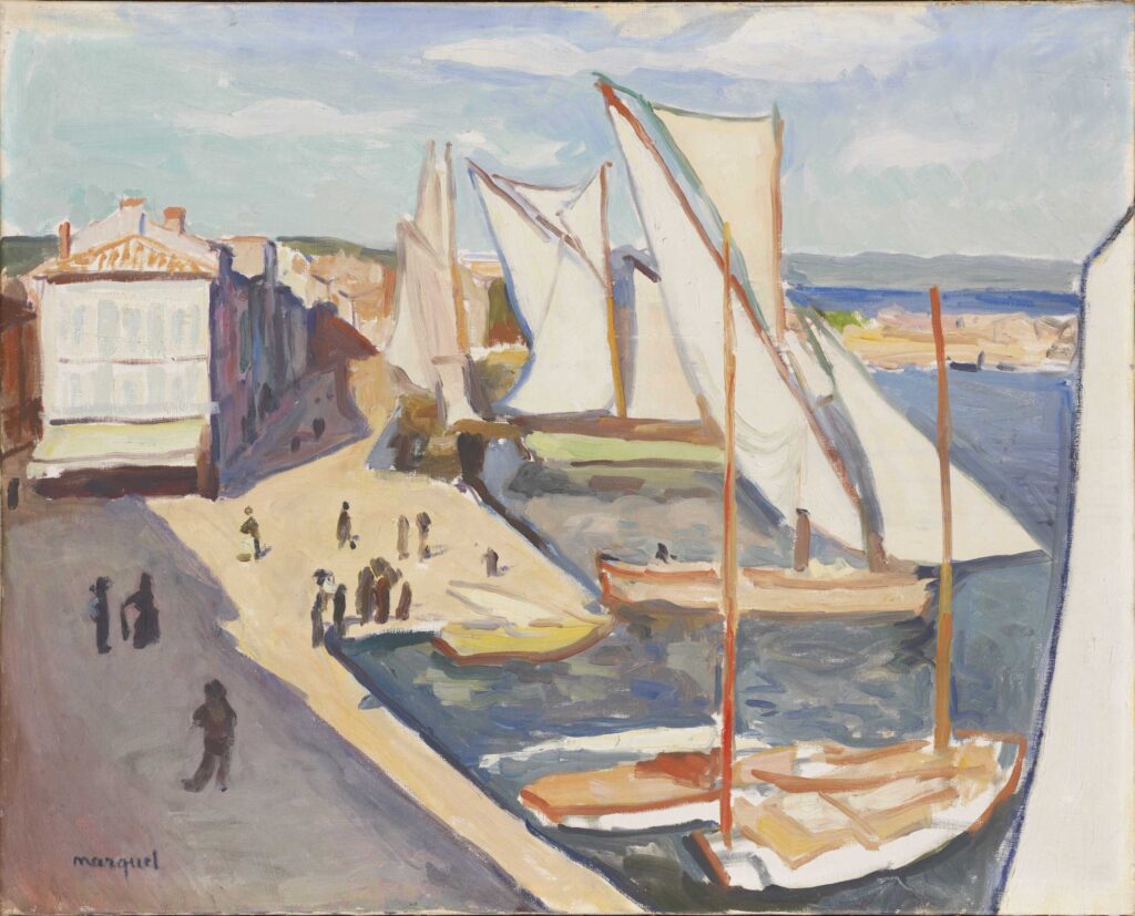 Albert Marquet Le Port de Saint-Tropez, 1905 Kunst Museum Winterthur, Hahnloser/Jaeggli Stiftung Foto: Reto Pedrini, Zürich