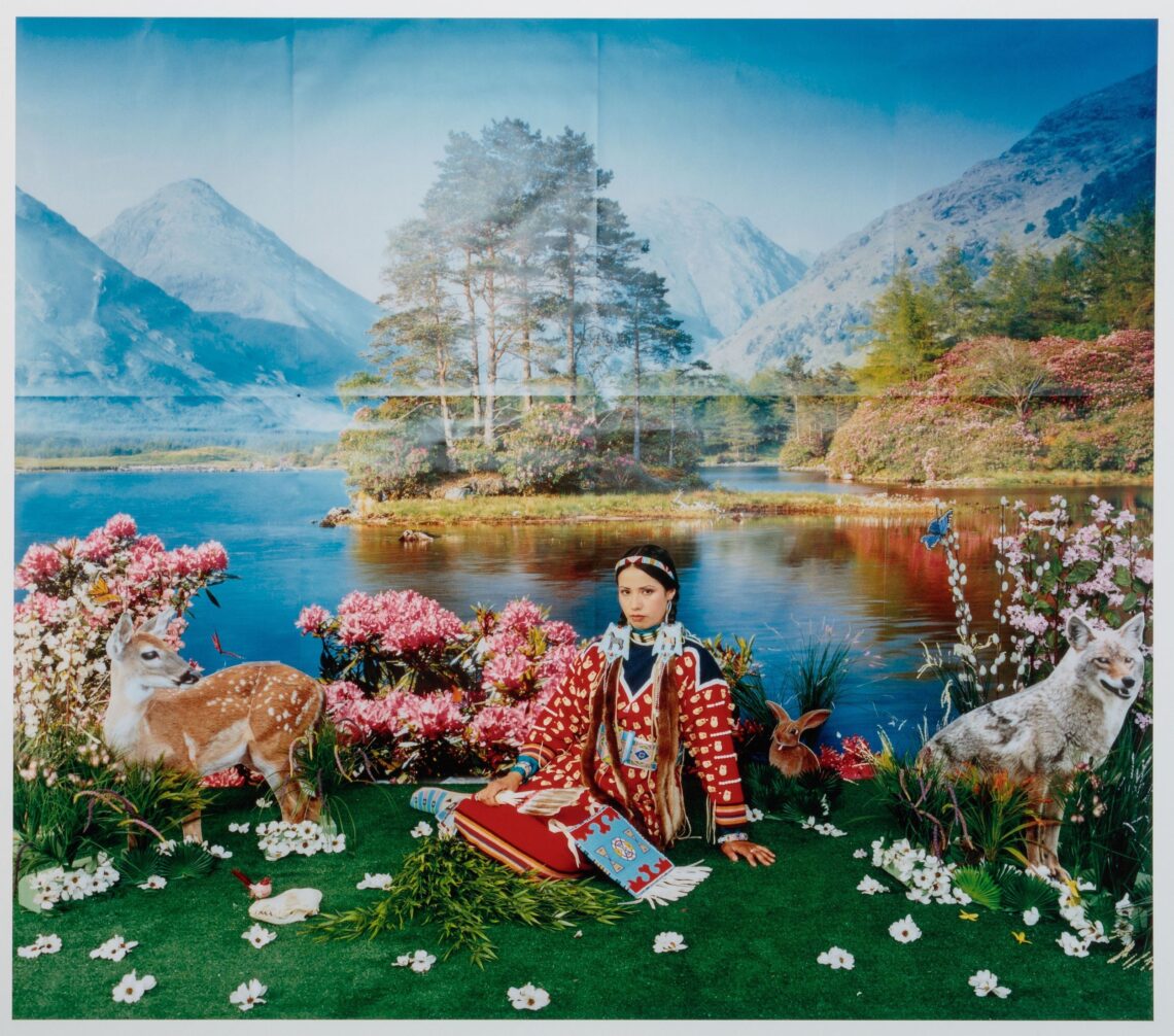 Wendy Red Star, Spring – Four Seasons, 2006 © Wendy Red Star, courtesy the artist; collection of the Newark Museum of Art
