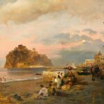Achenbach, Oswald_Abendstimmung am Hafen von Ischia, 1884_Foto Walter Bayer, München