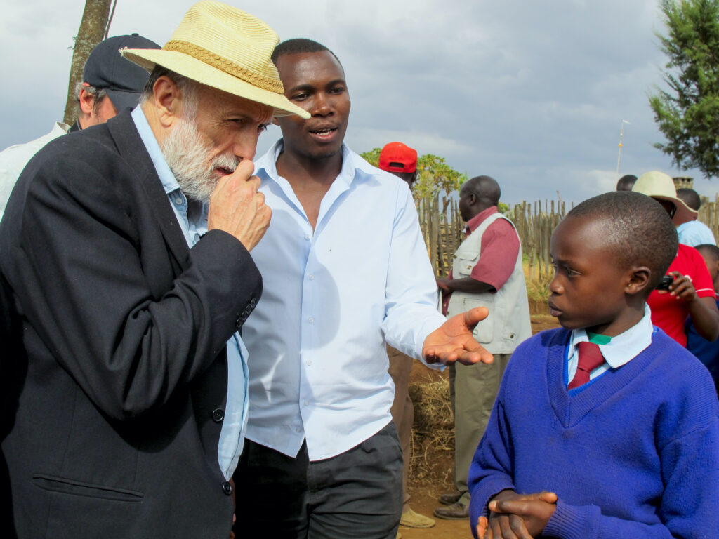 Carlo Petrini_7.2012 - Viaggio in Kenya © Archivio Slow Food