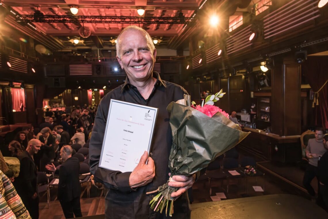 Felix Schaad - Fotos: © Philippe Rossier, Stiftung Zürcher Journalistenpreis, 2026