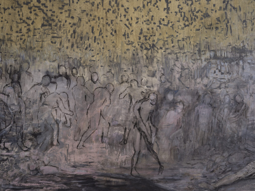 Janiva Ellis, Inner Blitz, 2026, Detail, in: Janiva Ellis, Geneva, Kunsthalle Basel, 2026, Foto: Philipp Hänger / Kunsthalle Basel