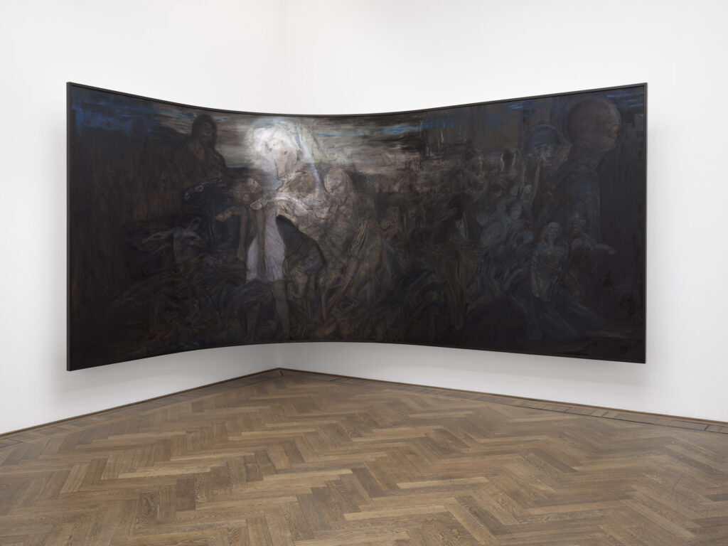 Janiva Ellis, May Day, 2026, Installationsansicht, in: Janiva Ellis, Geneva, Kunsthalle Basel, 2026, Foto: Philipp Hänger / Kunsthalle Basel