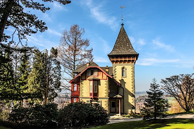 Pförtnerhaus im Dreilindenpark - Foto: © Stadt Luzern, https://www.stadtluzern.ch/projekte/andere/91109