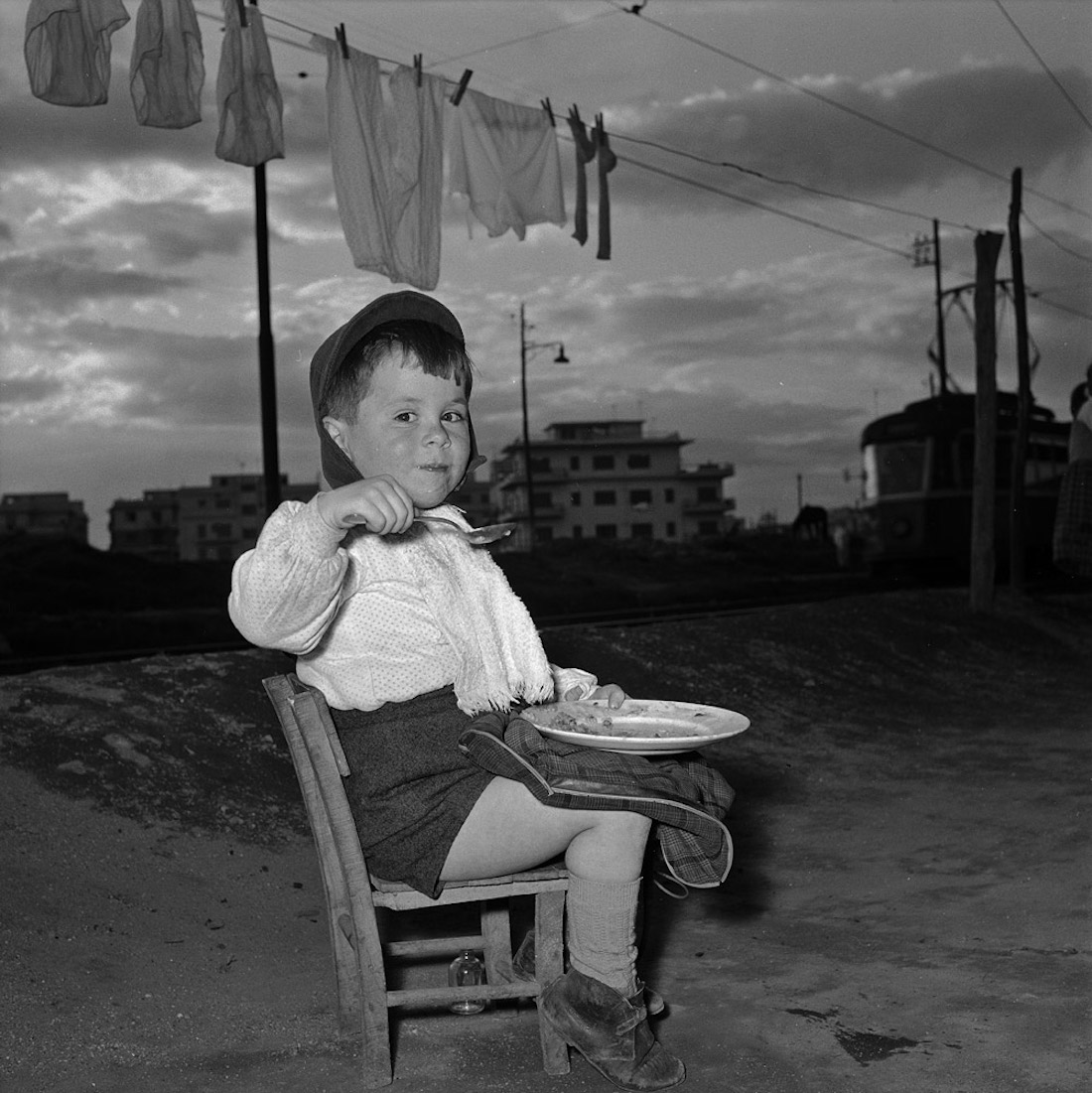 Via Frascati, Rome, 1957. © Léonard Gianadda, MV-Martigny