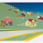 Max Matter (*1941), Hungerberg, 1968 Spray auf Kelco, 100 x 120 cm Aargauer Kunsthaus / Ankauf 1968 © Max Matter Foto: Jörg Müller