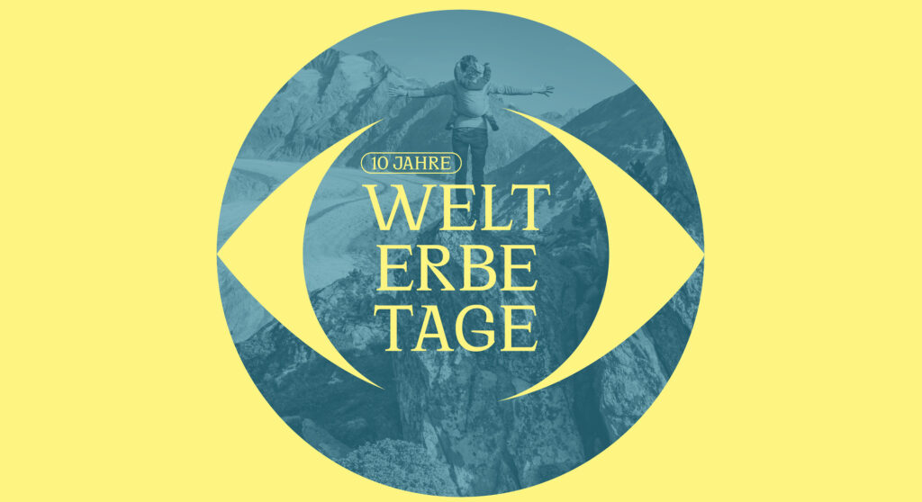 10 Jahre Welterbe Tage 2026Banner Auge DE