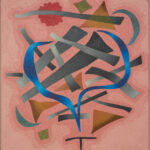 Otto Nebel, Aufgelockert, 1956 Öl auf Leinen, 53.5 x 52 cm Otto Nebel-Stiftung