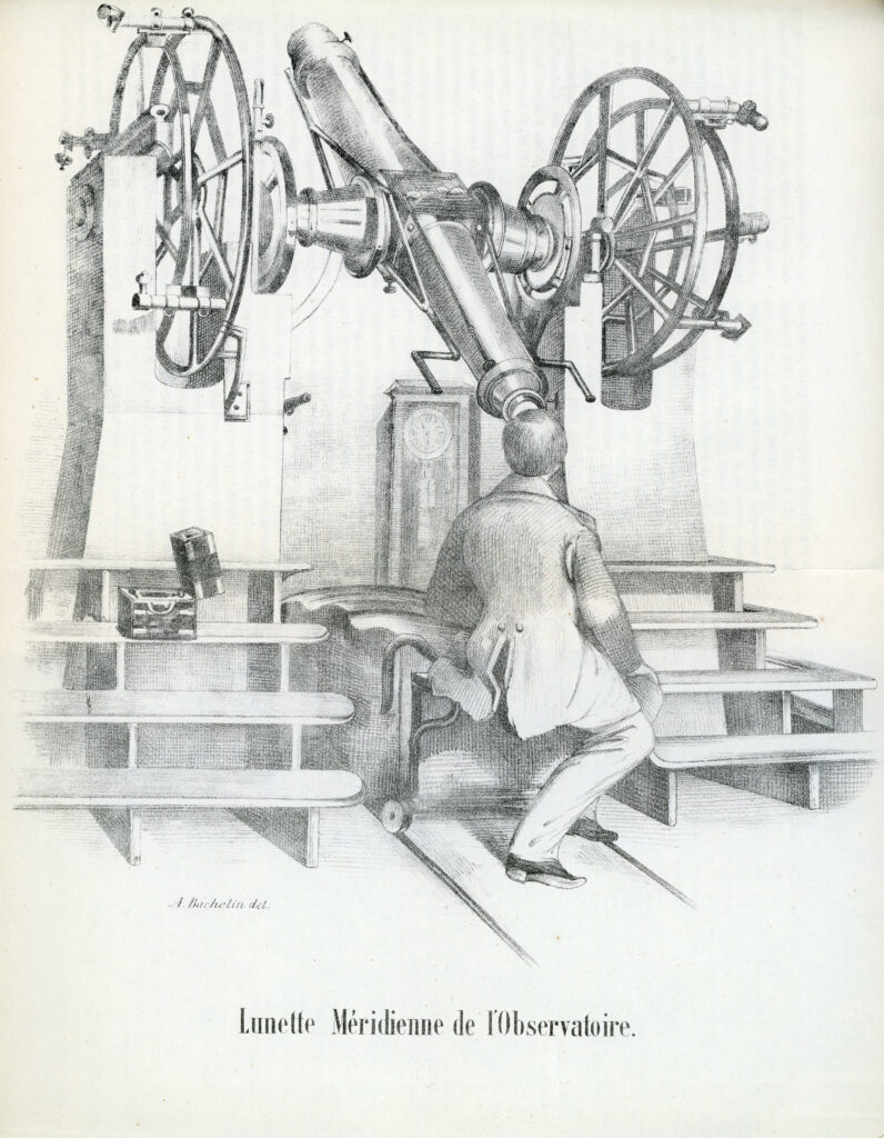 Auguste Bachelin (1830-1890) Cercle méridien Ertel & Sohn, Almanach de la République et Canton de Neuchâtel, 1861