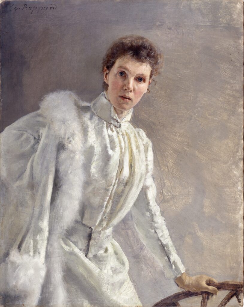 Clara von Rapport (1857-1912): Selbstbildnis, 1894