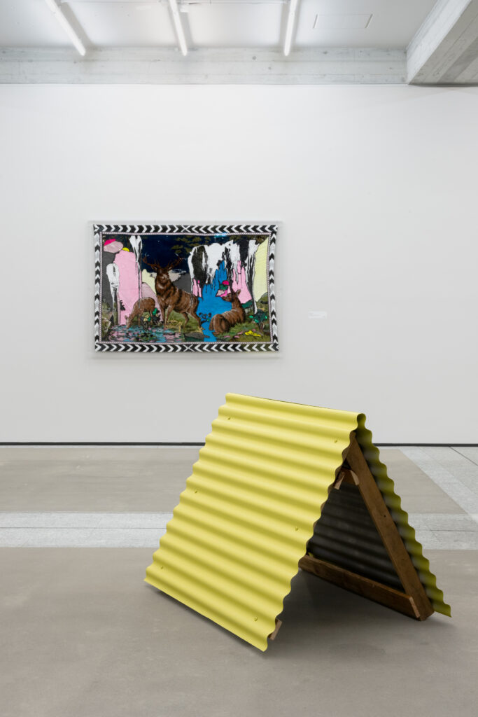 Ausstellungsansicht Heimatflimmern, 2026, Kunstmuseum St.Gallen, Foto: Sebastian Stadler