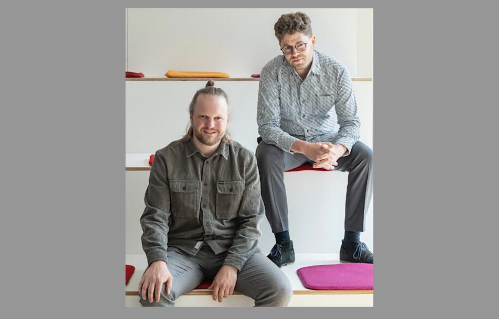Lorenz Naegeli und Balz Oertli von WAV. Foto: Isabela Pacini