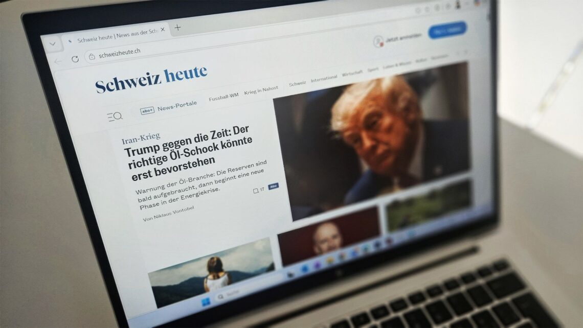 «Schweiz heute» Newsportal CH Media