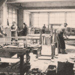 Publikation "Möbelindustrie und -handel seit 1870": Tischschreinerei Oberle & Hauss AG, Döttingen, um 1930