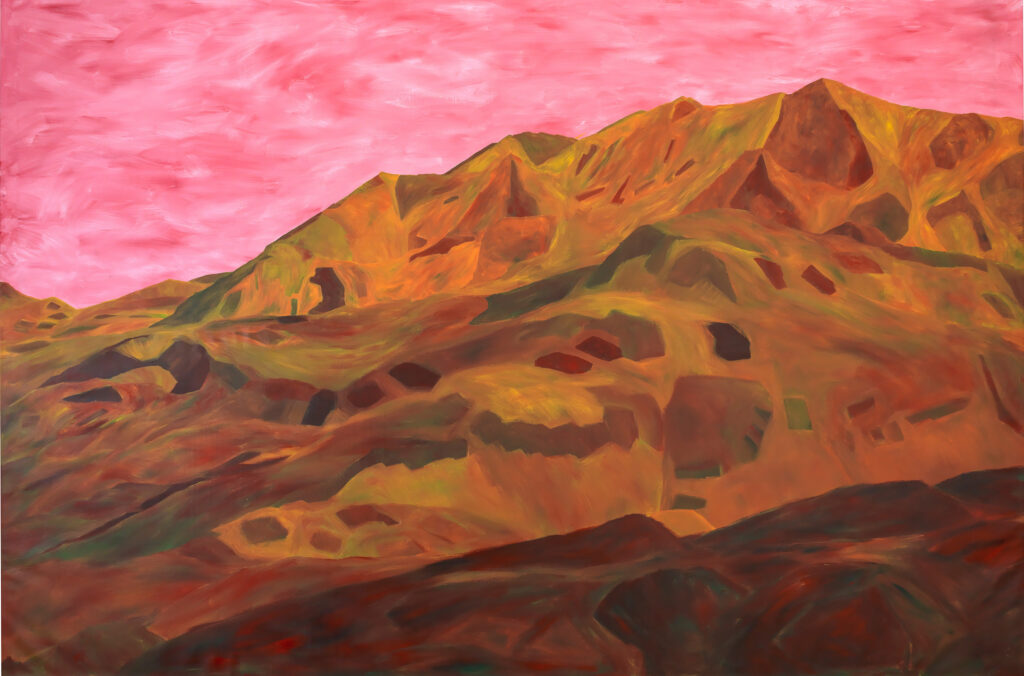 Anne Loch AL 603, 1993 Acryl auf Leinwand 180 × 280 cm Kunstmuseum Bern, Schenkung Foto: Markus Mühlheim