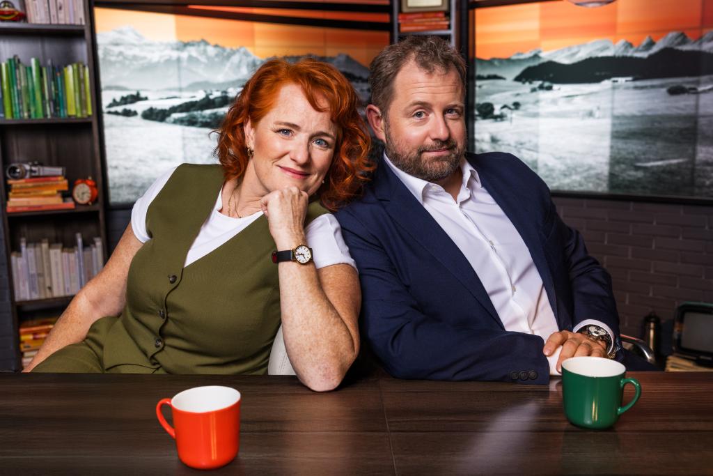 Die Sendung des Monats Fabienne Hadorn und Gabriel Vetter 2025 Copyright: SRF:Gian Vaitl