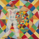 Gabi Fuhrimann (1958–2021), Ohne Titel, 1996 Öl auf Sperrholz, 30 x 30 cm Aargauer Kunsthaus / Schenkung der Hugo und Mariann Suter Stiftung, 2023 © Nachlass Gabi Fuhrimann Foto: ullmann.photography