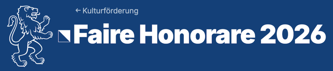 Kanton ZH Faire Honorare 2026