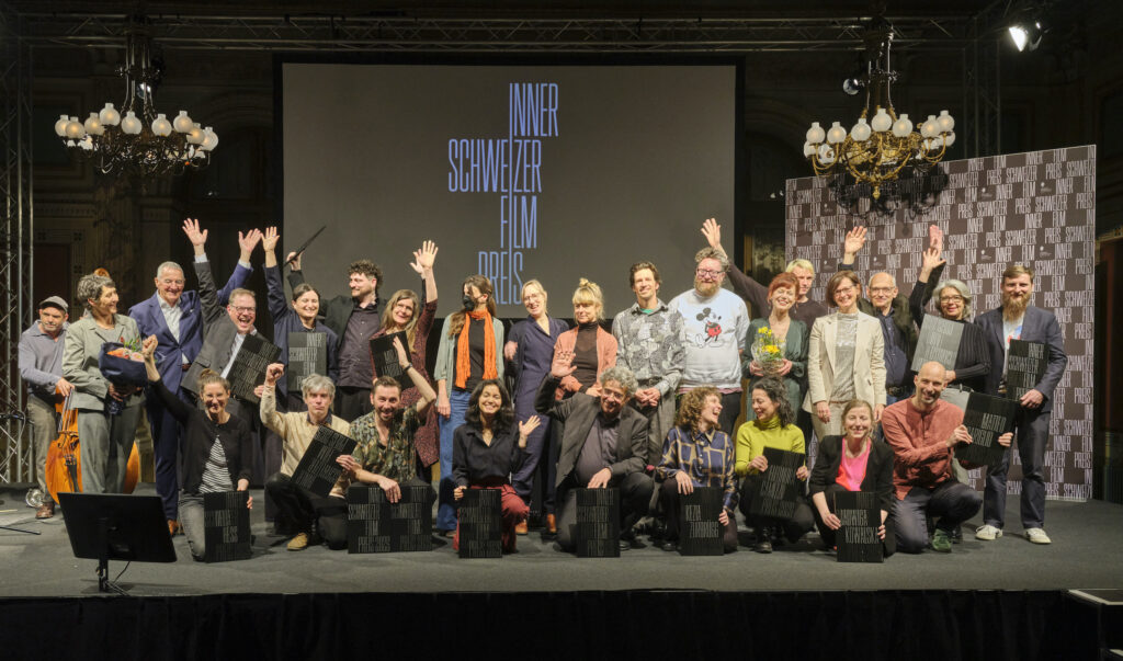 Schlussbild der vergangenen Preisverleihung zum Innerschweizer Filmpreis (März 2025)