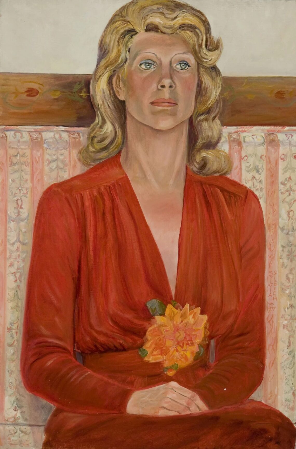 Sylvia Sleigh (1916-2010) Marjorie Strider, 1977 Huile sur toile, 91.4 x 61 cm collection Ellen + Michael Ringier Photo © DR