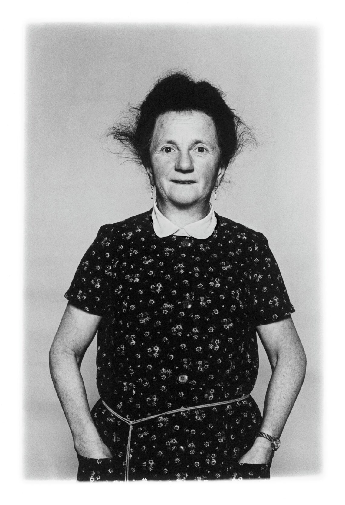 „Frieda Oertle“, Barbara Davatz, Fotoporträt, 1972