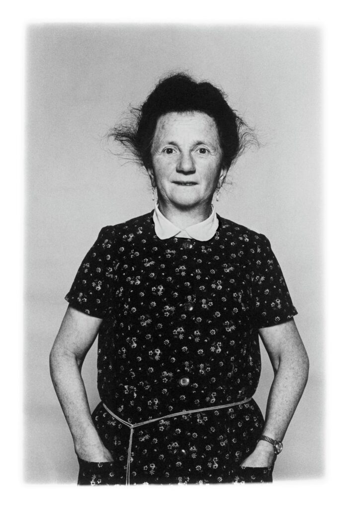 „Frieda Oertle“, Barbara Davatz, Fotoporträt, 1972