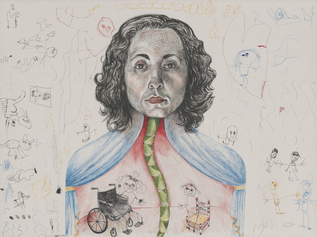 © Emil Ferris, 2002, Selbstportrait