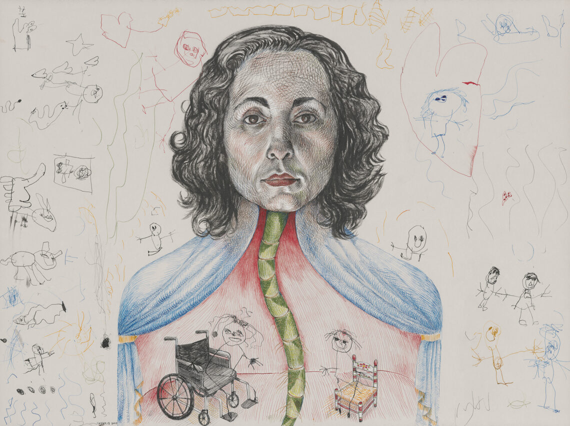 © Emil Ferris, 2002, Selbstportrait