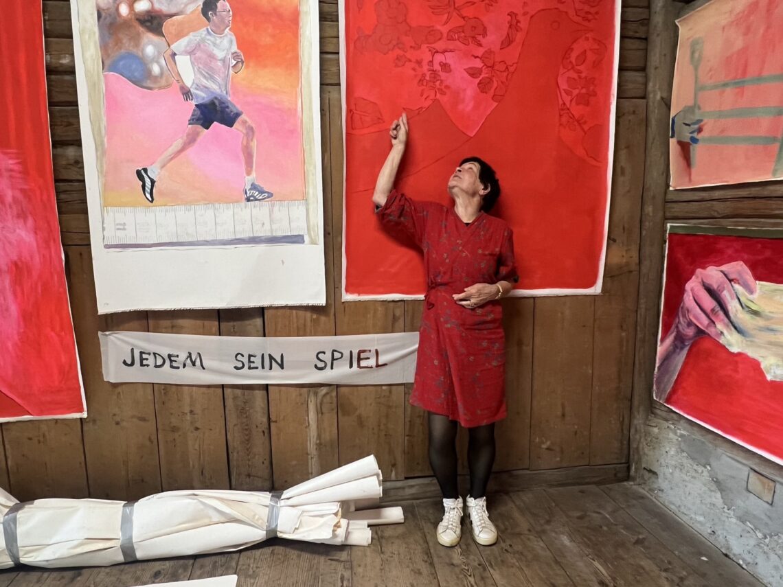 Anita Zimmermannn in der Remise Weinfelden - Foto: © https://sommeratelier.ch/