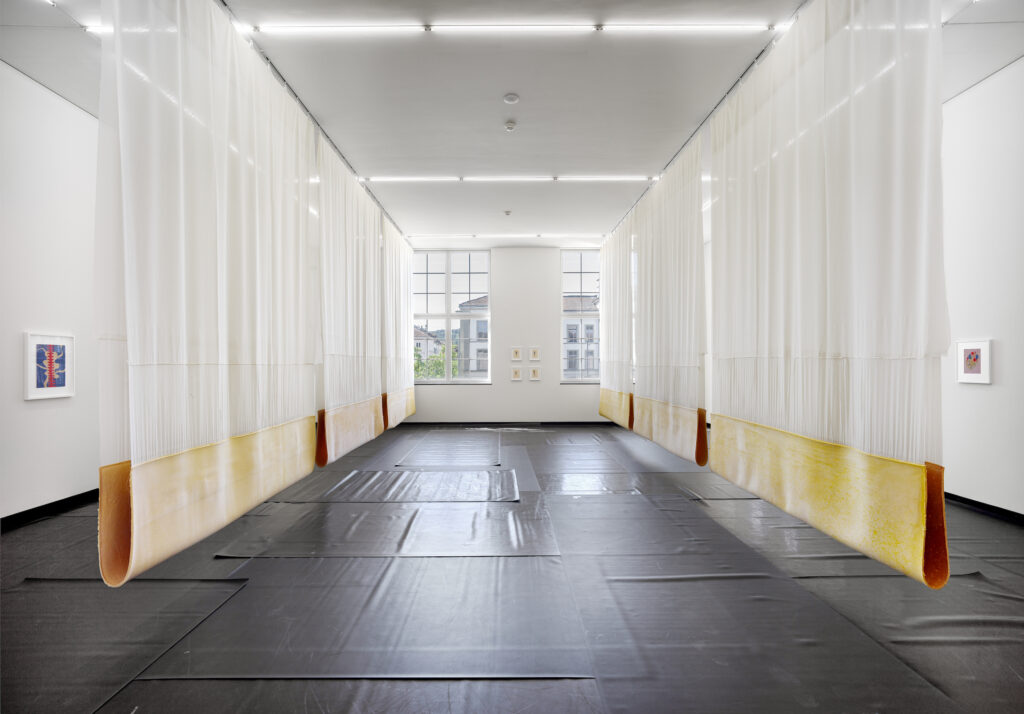 Ausstellungsansicht «Heidi Bucher – Liesl Raff. Closer» Kunst Museum Winterthur, 2026 Foto: Cedric Mussano