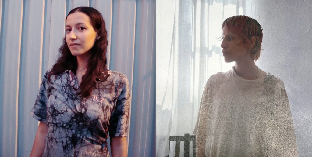 Bilder: Mina Squalli-Houssaïni (links, Foto: © Théa Giglio, 2026) und Sandar Tun Tun (Foto: © Chloe Tun Tun)