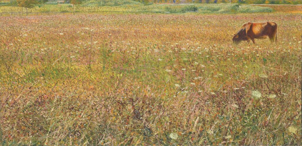 Umberto Boccioni, Campagna romana o Meriggio, 1903, Olio su tela, Museo d’arte della Svizzera italiana, Lugano, Donazione Chiattone
