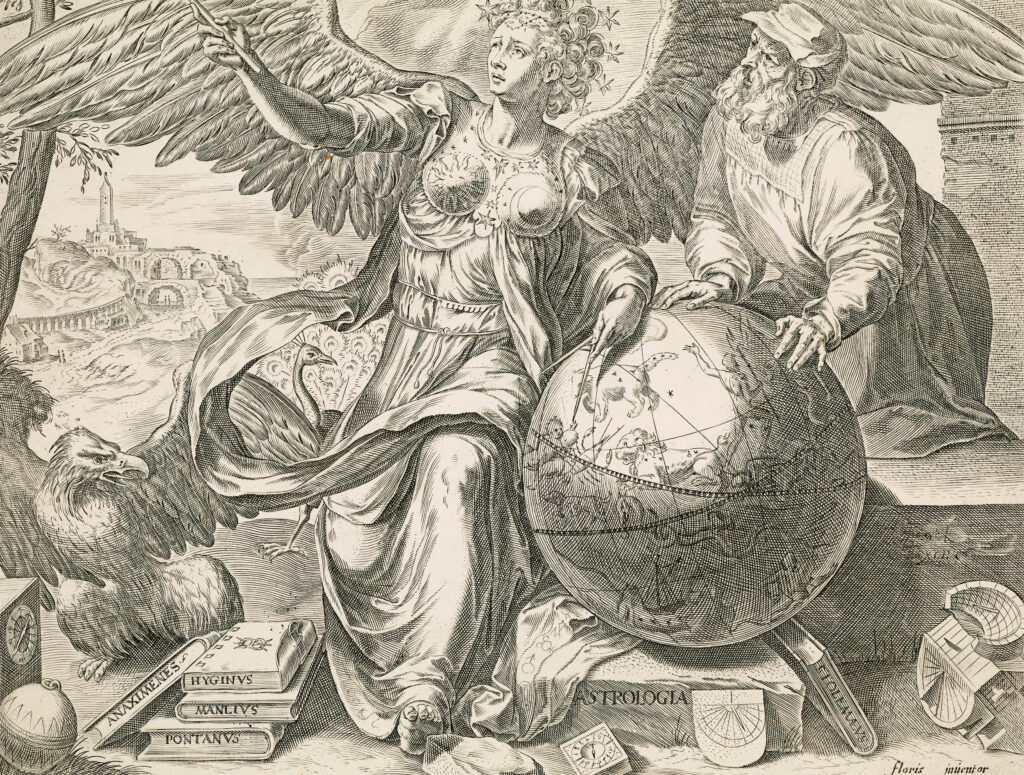 Cornelius Cort (1533 –1578), Stecher, nach Frans Floris (1516 / 20 –1570, Die sieben freien Künste: Astrologie, Mitte 17. Jahrhundert, Museum zu Allerheiligen Schaffhausen, Foto: Ivan Ivic