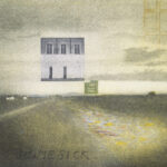 Pravoslav Sovak, Homesick, 1985–1993, Druckgrafik, aquarelliert © Stiftung Pravoslav Sovak Hergiswil, https://www.sovak.ch/