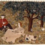 © Lissy Funk, Paar auf Wiese, 200 x 300 cm, Tapisserie, um 1937