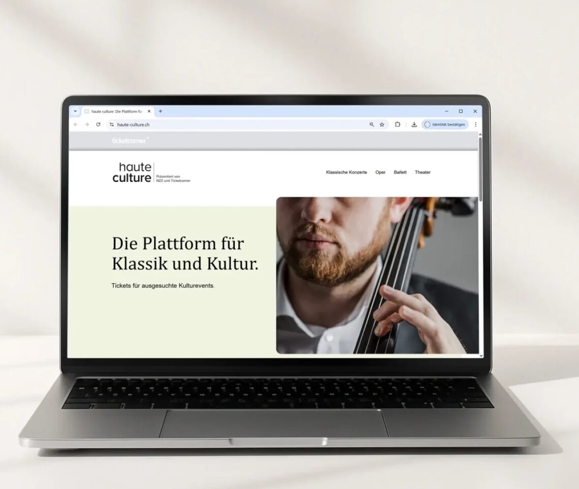 Bild: Screenshot «haute-culture.ch» - © NZZ
