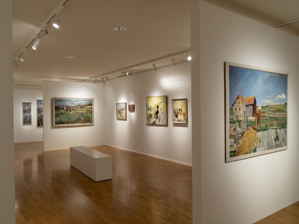 Vue d’exposition, «COGHUF. peintre du Jura», 06.09.2026 - 31.01.2027 - Photo: © https://www.mjah.ch/f/expositions/detail/794-coghuf