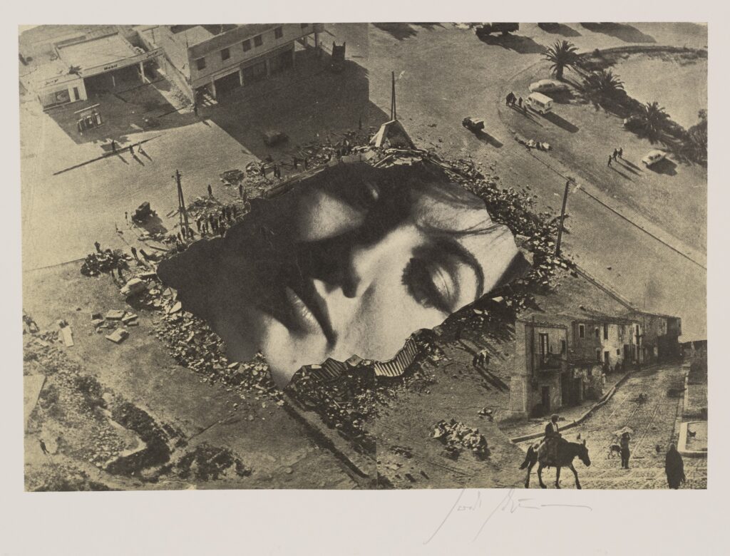 Sarah Schumann, Ohne Titel («sich von oben von unten sehen» / «Baustelle»), 1960, Privatsammlung; Foto: Nicolai Stephan