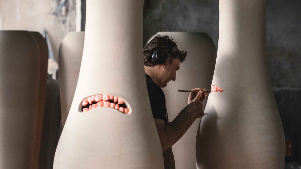 Kaspar Ludwig , residenza artistica a Jingdezhen, Cina © Kaspar Ludwig