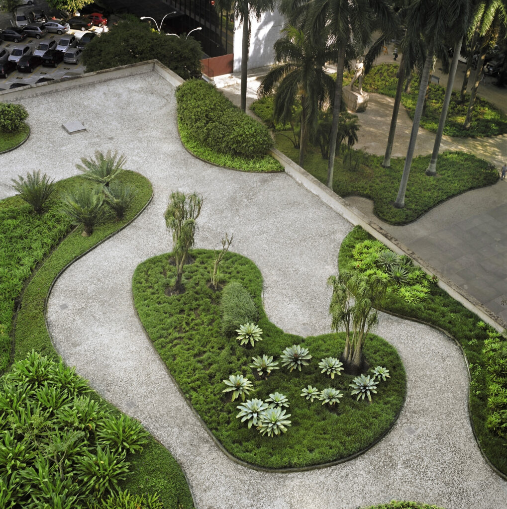 Ministerium für Bildung und Gesundheit, Rio de Janeiro, Brasilien, Dachgarten, 1942–1944 Foto: Cesar Barreto, 2009