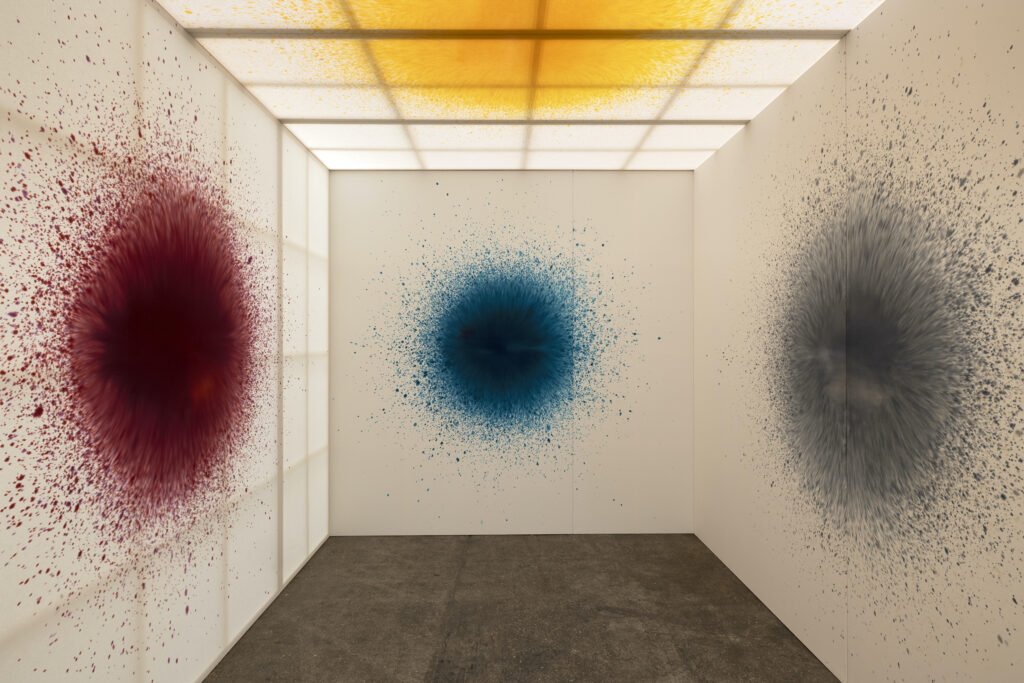 Giacomo Santiago Rogado, Growing together through emotions over time, 2017. Courtesy of the artist. Ausstellungsansicht Kunsthaus Baselland 2026. Foto: Gina Folly © Kunsthaus Baselland