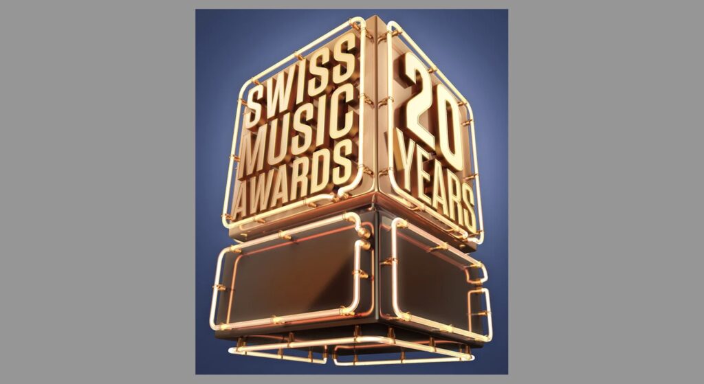 Keyvisual Swiss Music Awards - 20 Years © 2027 Swiss Music Awards, https://swissmusicawards.ch/about