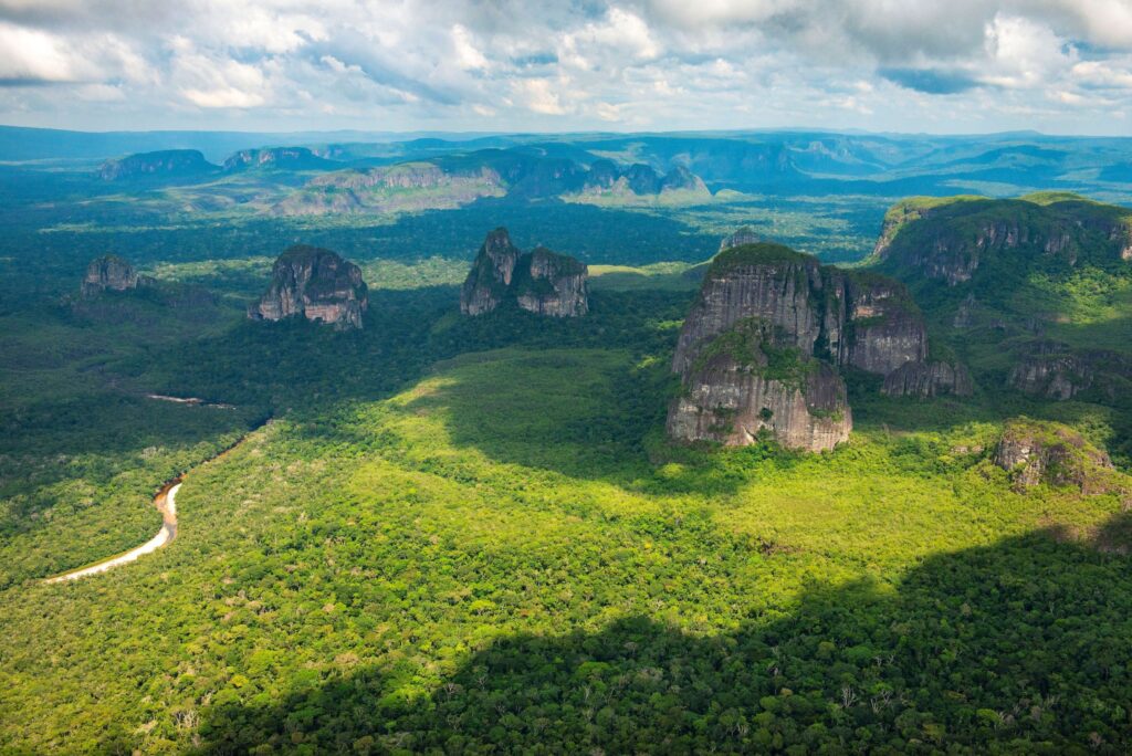 Nationalpark Chiribiquete in Guaviare, Kolumbien. © Daniel Rosengren