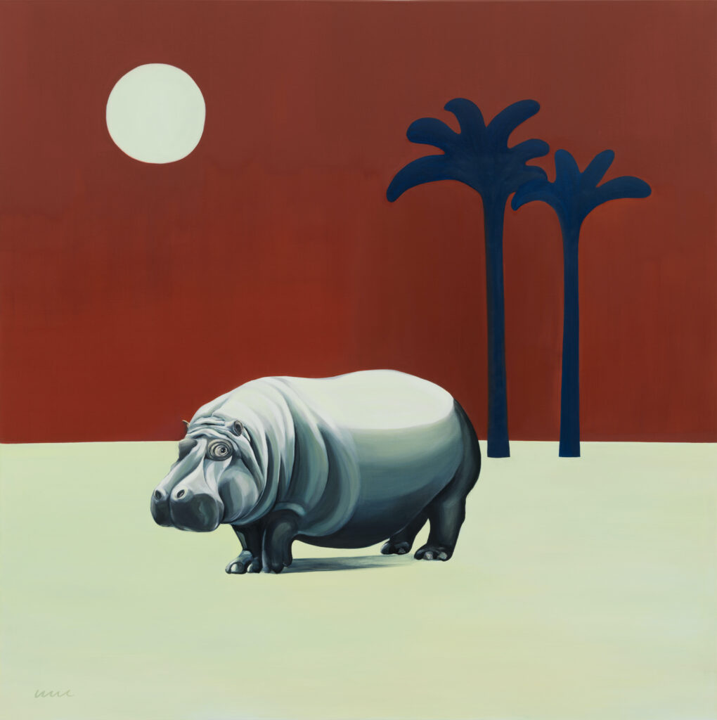 © Philipp Keel, Hippopotamus, 2024