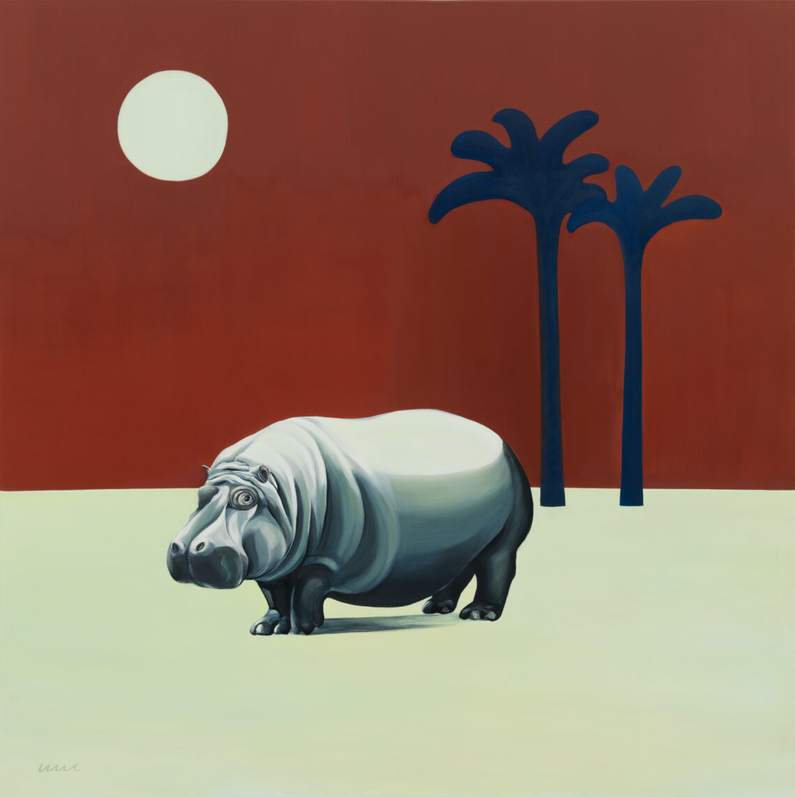 © Philipp Keel, Hippopotamus, 2024
